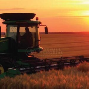 Sunset Tractor Field
